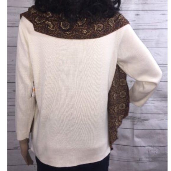 New Sag Harbor Sweater Small With Scarf - Picture 4 of 5